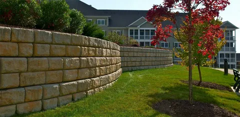 stone retaining wall Brisbane